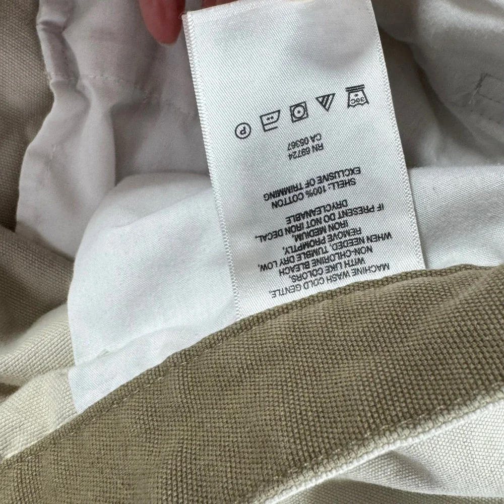 Columbia Pants Mens Cotton Casual Pants 42 x 32(31) Beige Comfort Canvas‎